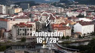 El tiempo en Pontevedra: previsión meteorológica para hoy, lunes 15 de junio