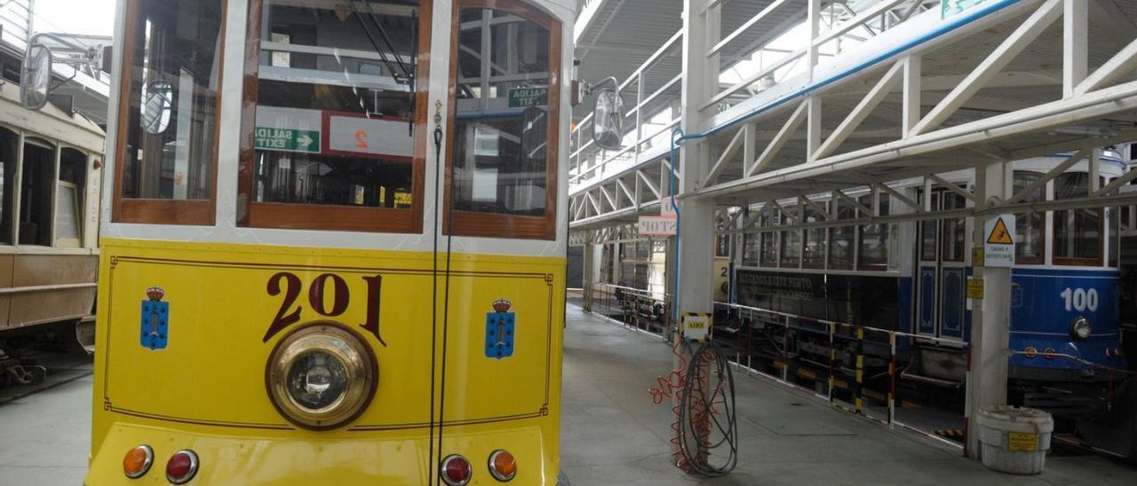 So sieht es im Depot in A Coruña aus. Die Waggons warten auf einen neuen Einsatz.