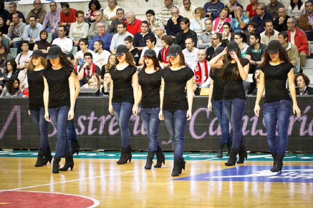 Las cheerleaders del CB Murcia, desde sus comienzo