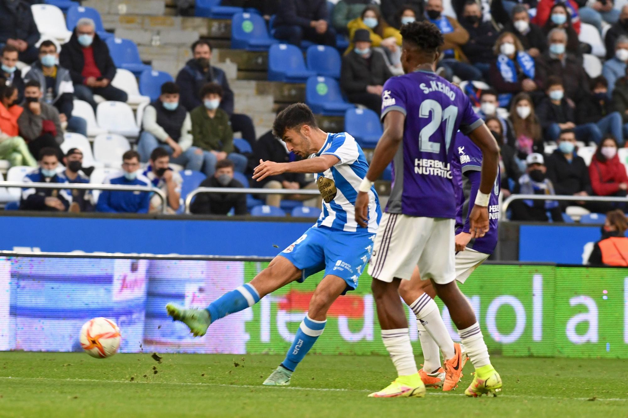 El Dépor le gana 3-0 al Valladolid Promesas