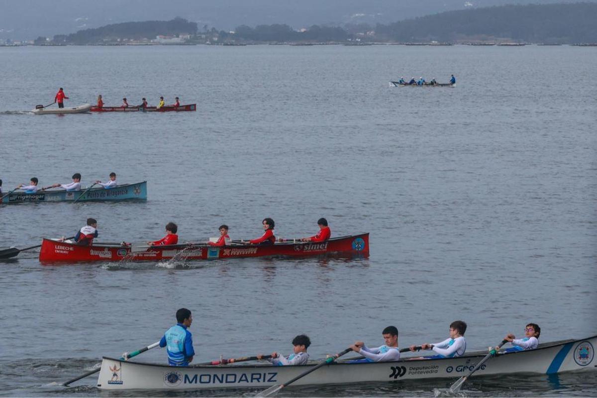 Las imágenes de las regatas de la I Bandera Conservas Orbe en Vilaxoán
