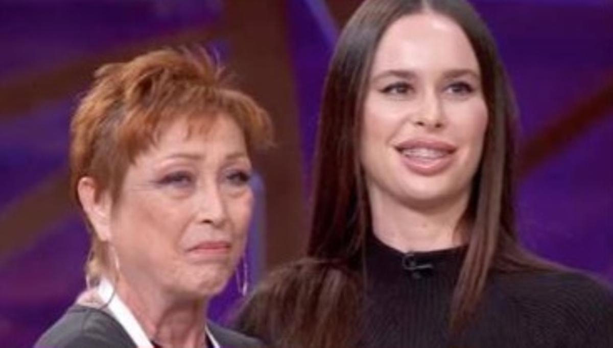 Verónica Forqué junto a su hija María Iborra en 'MasterChef Celebirty'