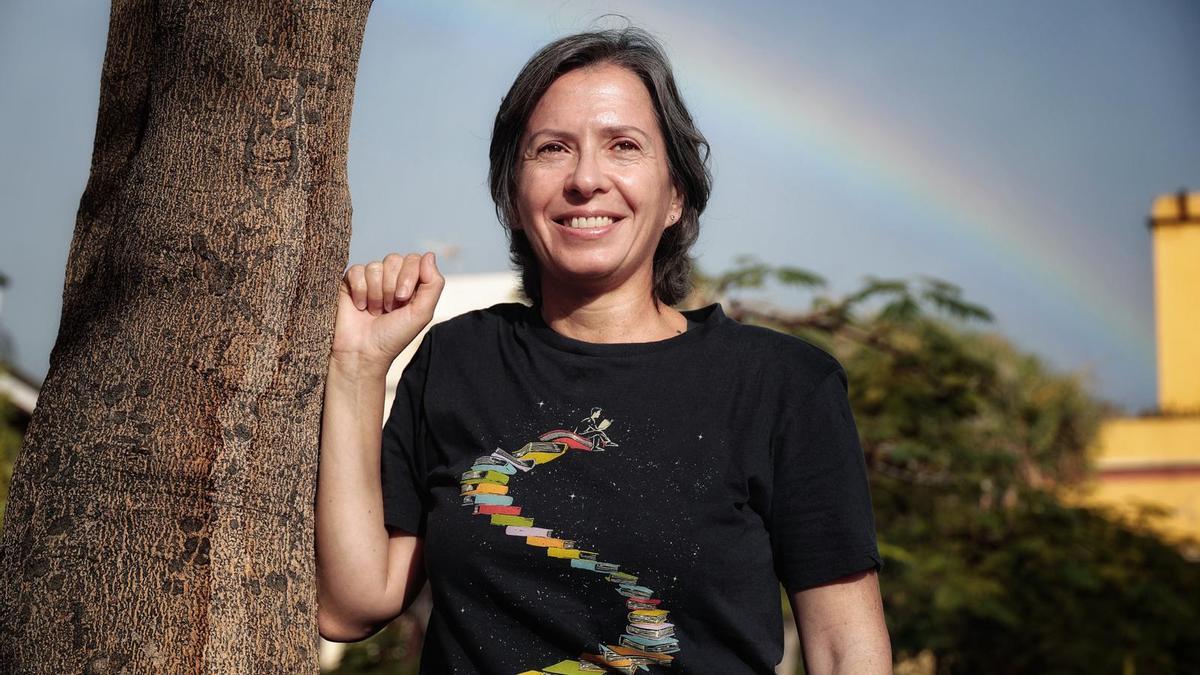 Vicky Palma, el pasado viernes en Santa Cruz