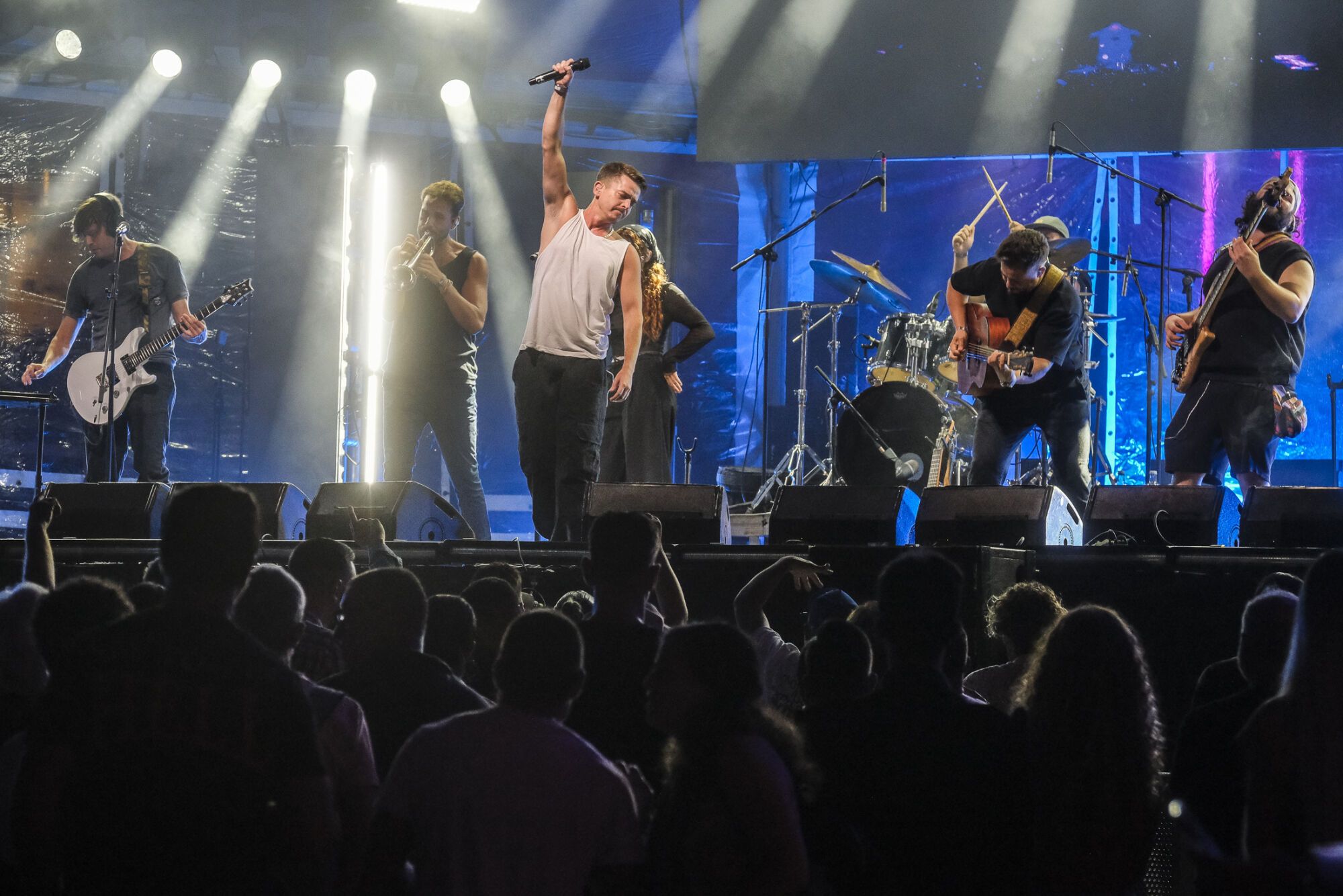 Festival Sonora en la plaza de Santa Ana