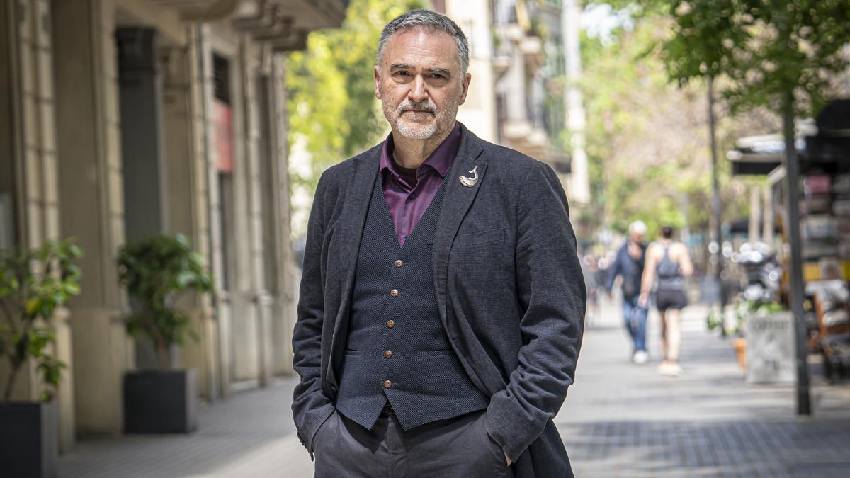 El dibujante gallego Miguelanxo Prado, tras el Cómic Barcelona, en la capital catalana.