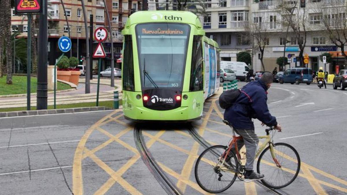 Tranvía de Murcia.