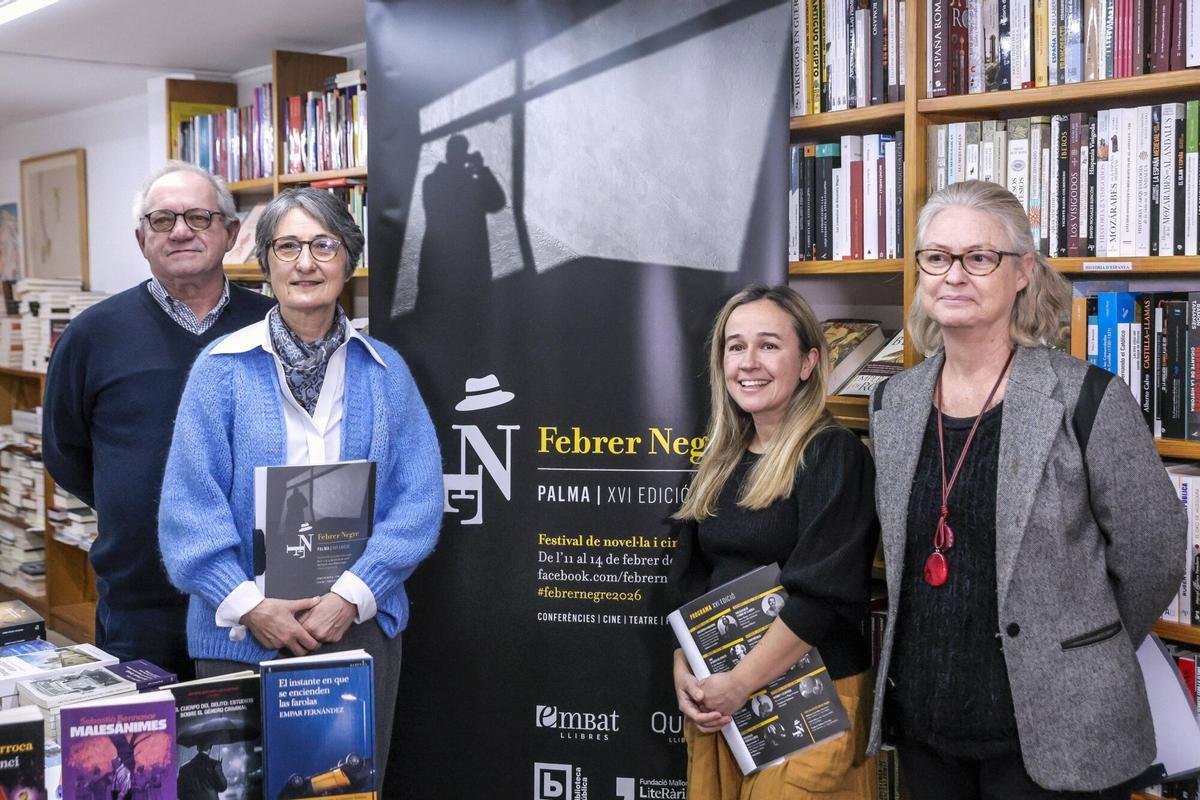 Presentación de Febrer Negre en la librería Embat de Palma
