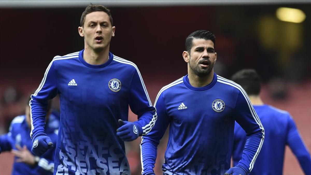 Diego Costa y Matic no viajarán a China con el Chelsea