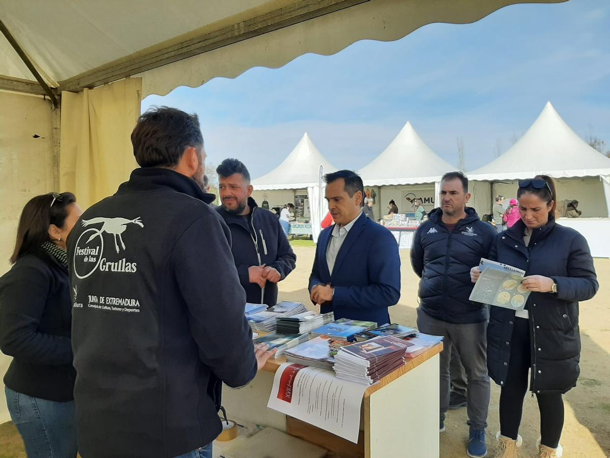 El Festival de las Grullas en Madrigalejo