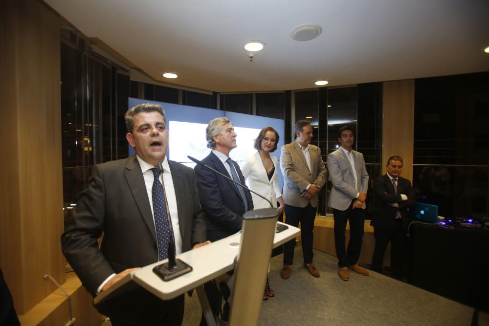 El director regional de El Corte Inglés, en su discurso de 75 aniversario