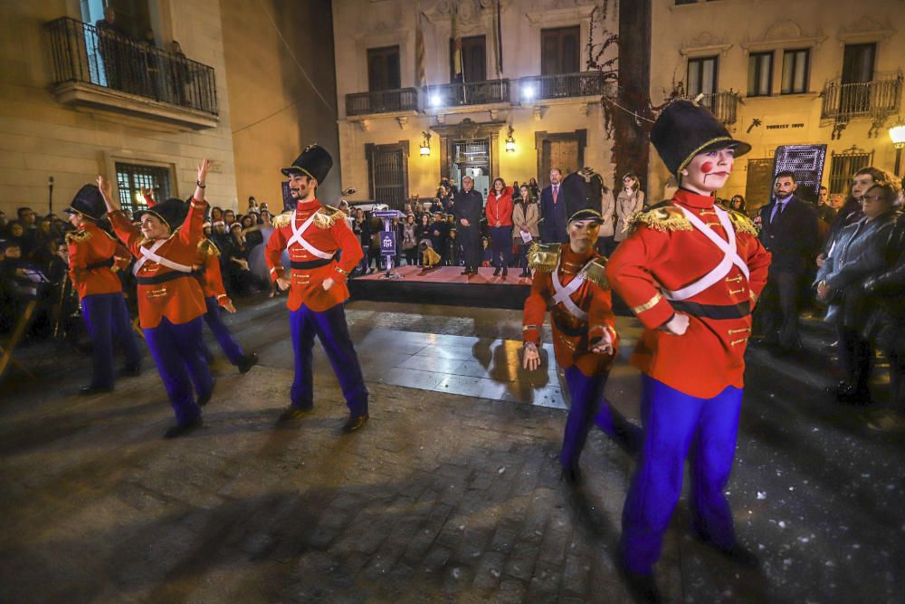 Blanca y luminosa Navidad en Orihuela