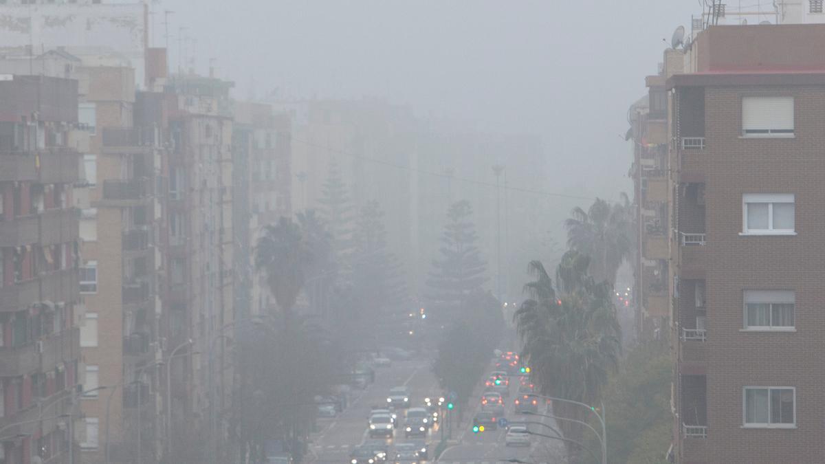 Niebla en Valencia