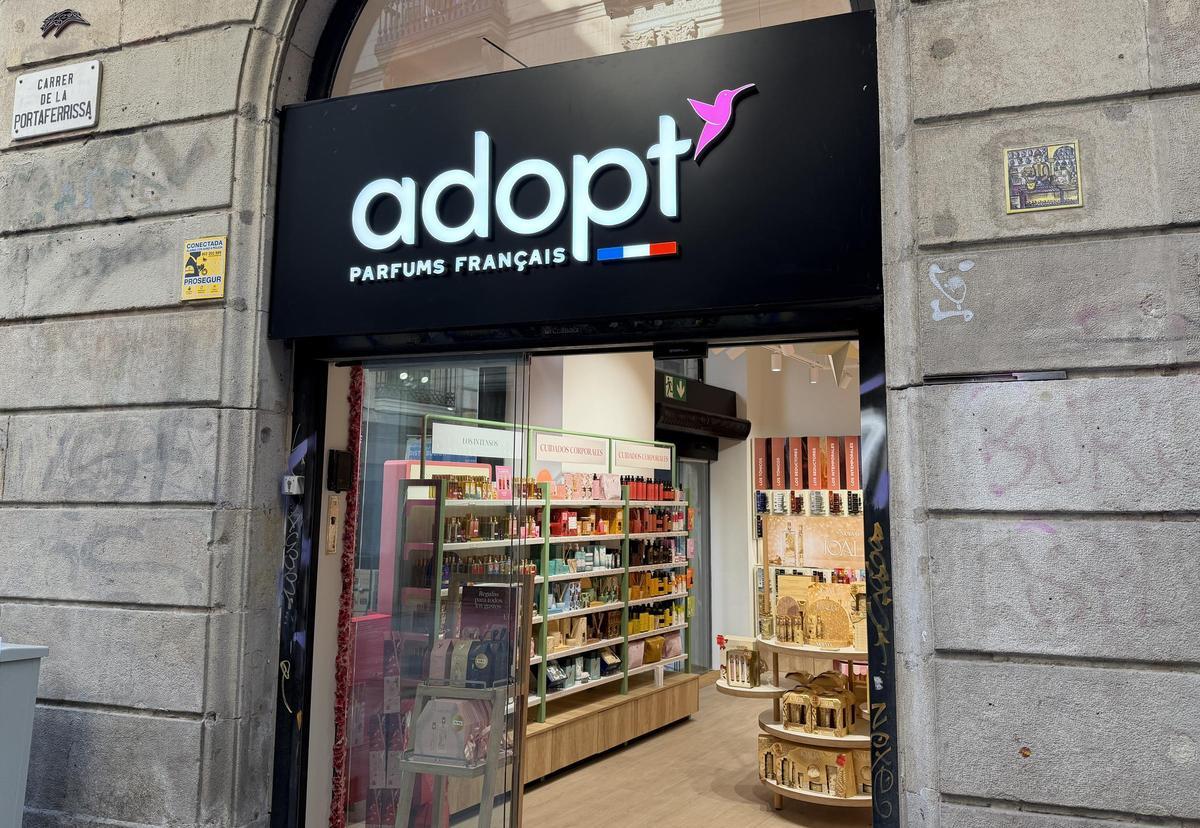 La nueva tienda de Adopt Parfums, en Portaferrissa.