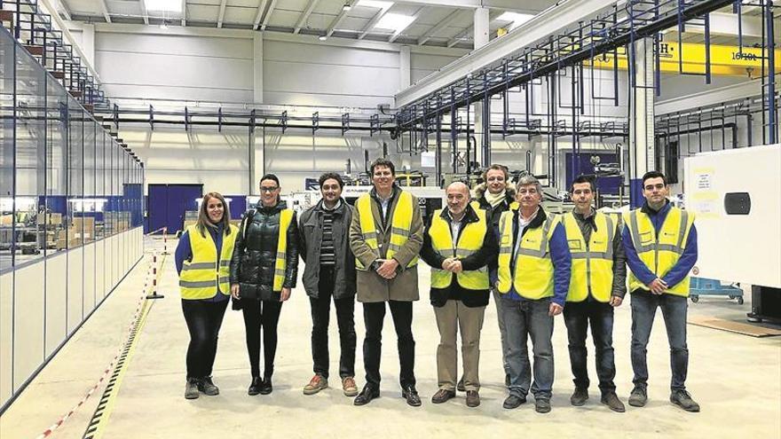 Arranca la nueva factoría de Sigit en Calatayud