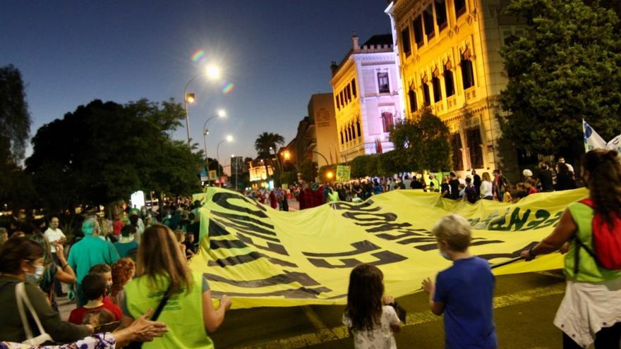 Manifestación por el Mar Menor en Murcia