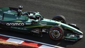 18 STROLL Lance (can), Aston Martin F1 Team AMR26, action during the Formula 1 Japanese Grand Prix 2026, 3rd round of the 2026 Formula One World Championship from March 27 to 29, 2026 on the Suzuka Circuit, in Suzuka, Japan - Photo Xavier Bonilla / DPPI AFP7 27/03/2026 ONLY FOR USE IN SPAIN