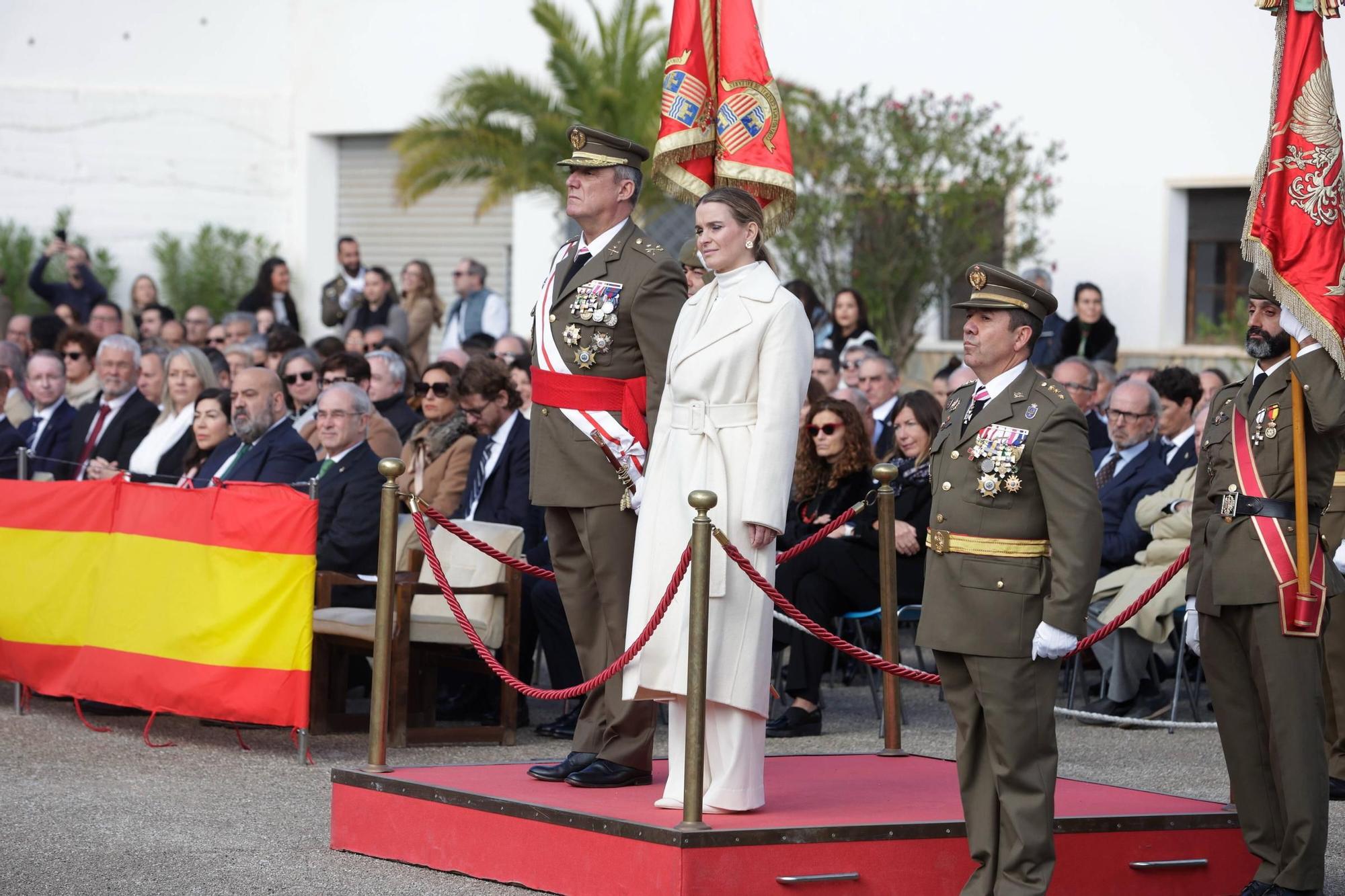 Las imágenes del acto militar para celebrar la patrona de la infantería, la Inmaculada Comcepción