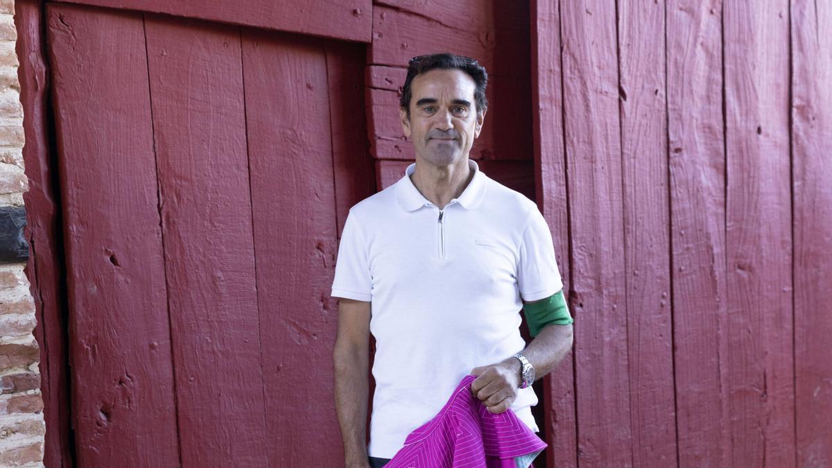 Francisco Javier Chacón, de la empresa Toros Puerta Grande en la Plaza de Toros de Toro.