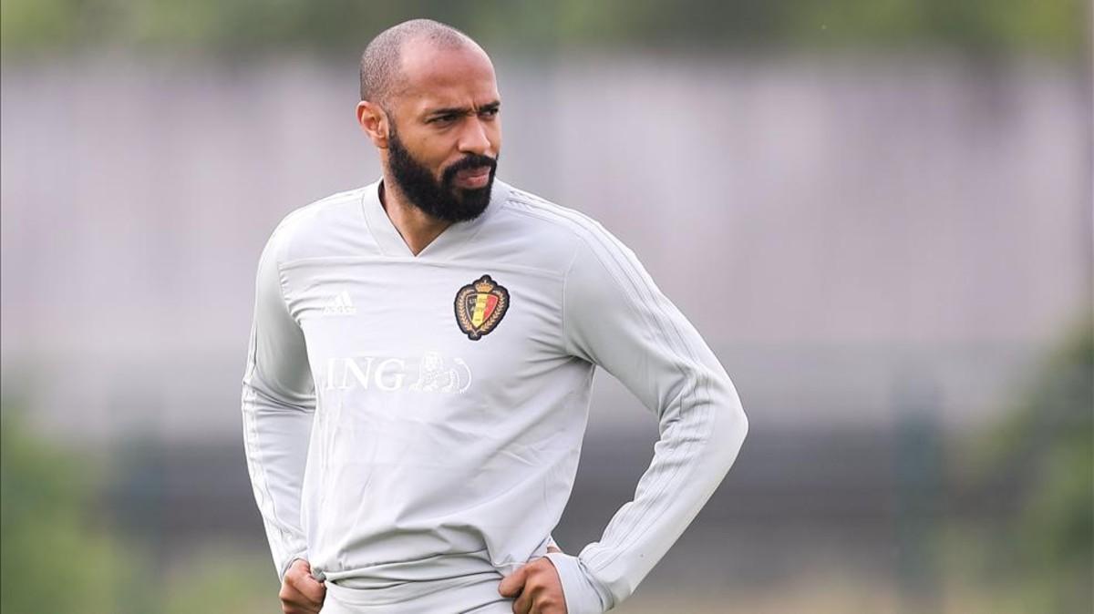 Thierry Henry defenderá a Bélgica ante la que fue su selección