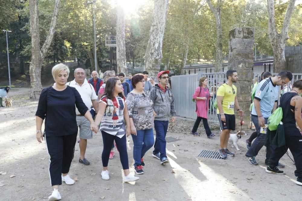 Alrededor de 3.000 personas participaron en la mañana del domingo en la marcha solidaria de 9 kilómetros de Aspanaex.