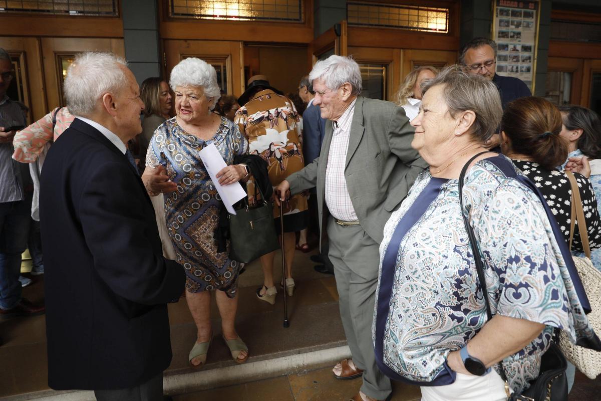EN IMÁGENES: así fue el sentido homenaje a Guillermo García-Alcalde en la Sociedad Filarmónica de Oviedo
