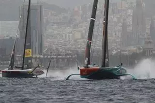 Luna Rossa sorprende al vigente campeón New Zealand bajo la lluvia en la Copa América