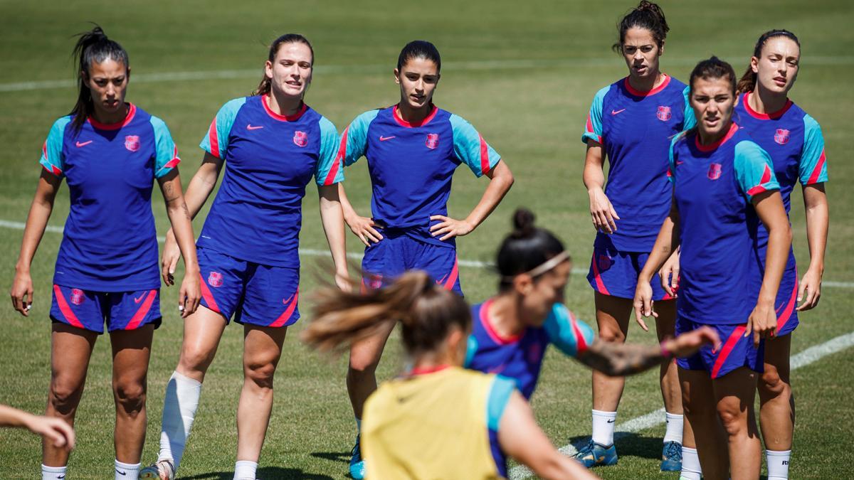 El Barcelona prepara su encuentro frente al Levante