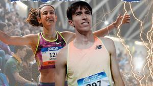 Marta Mitjans y Àlex Pintado, en el cartel oficial de la cita