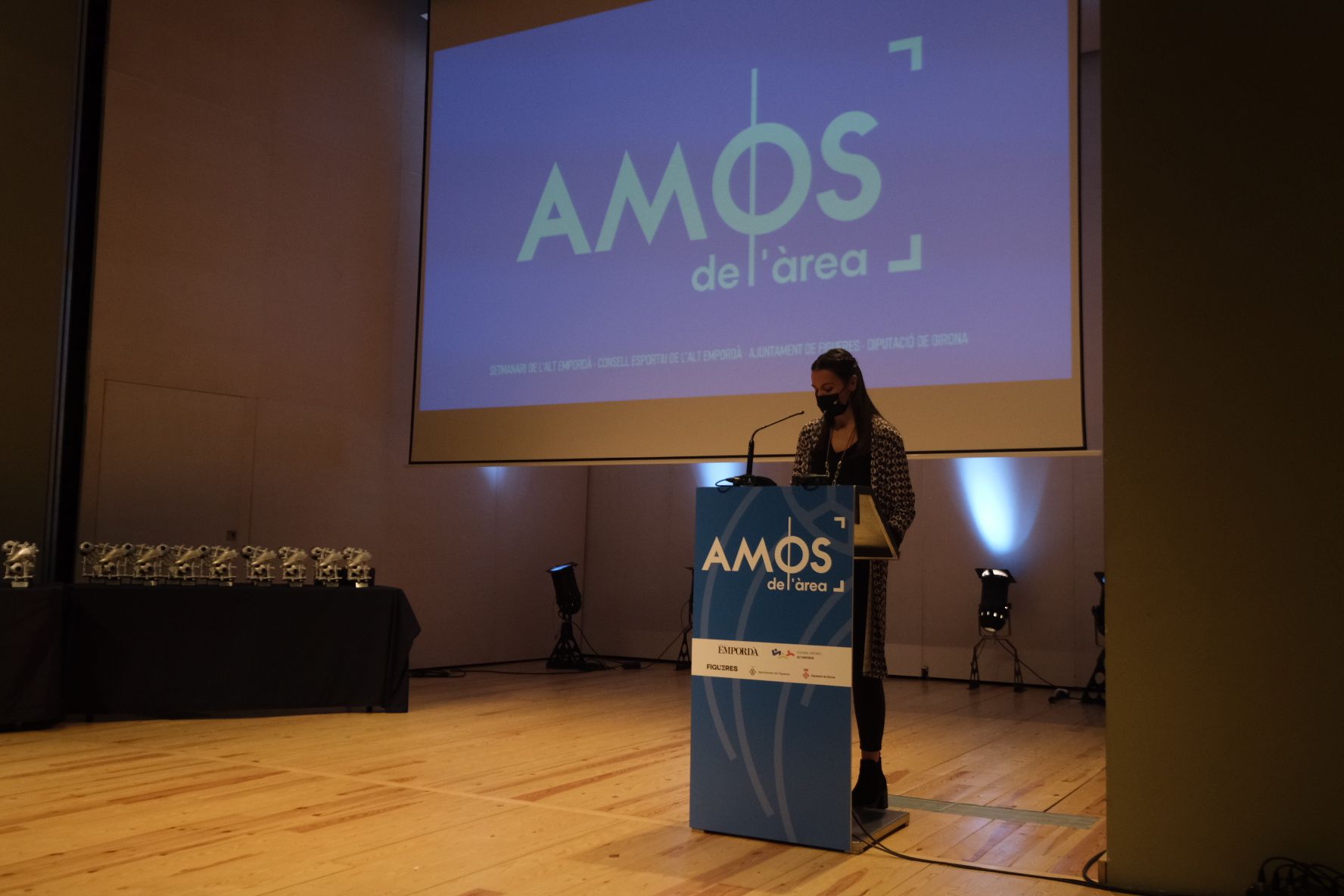 Els guardonats dels Premis Amos de l'Àrea reben el seu reconeixement