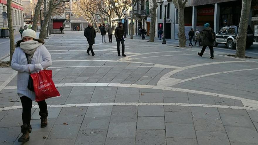 L&#039;onada de fred siberià deixa mínimes gèlides a Manresa, però no tant com fa cinc anys