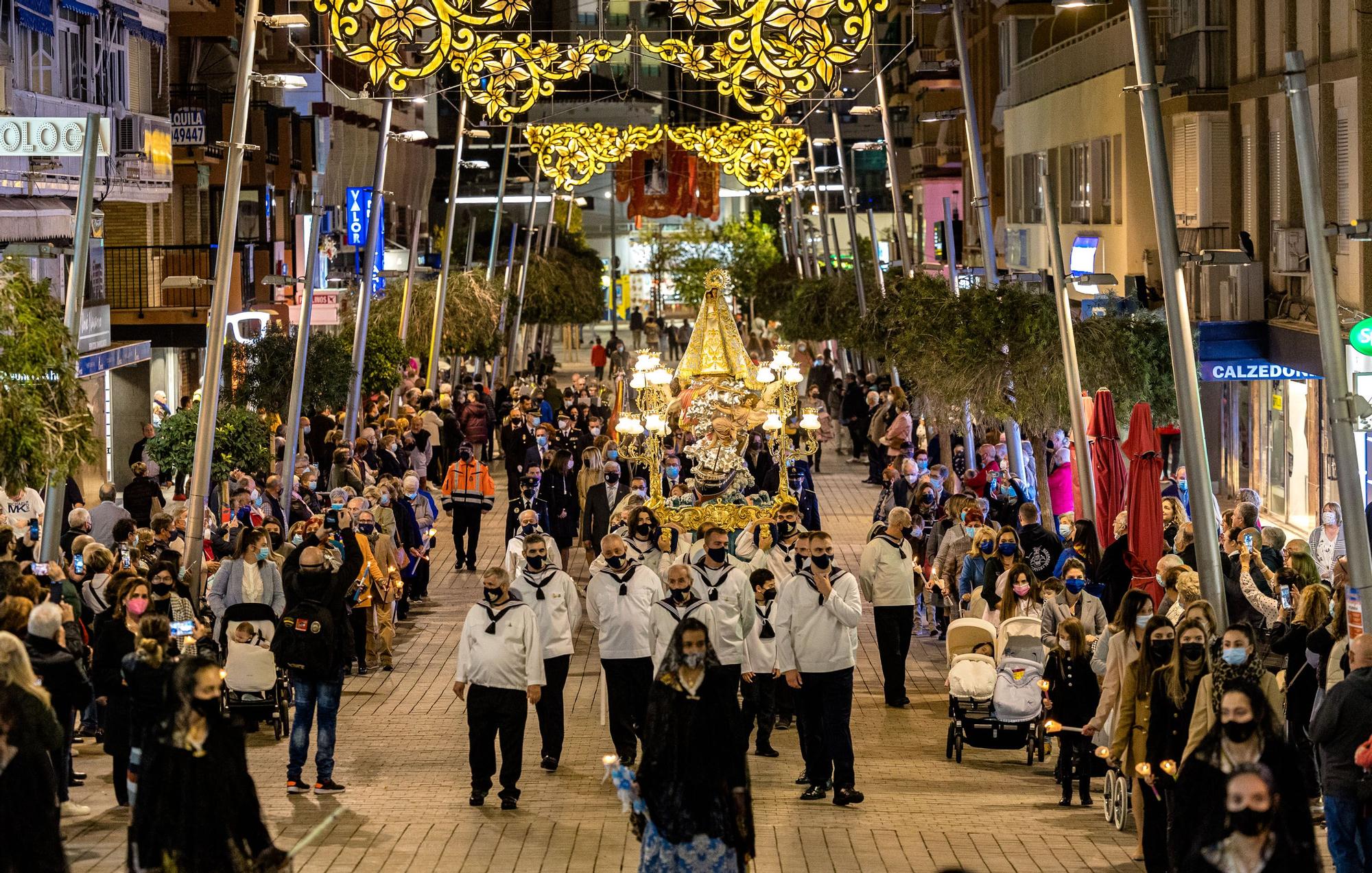 Fiestas de Benidorm: La Mare de Déu del Sofratge vuelve a las calles