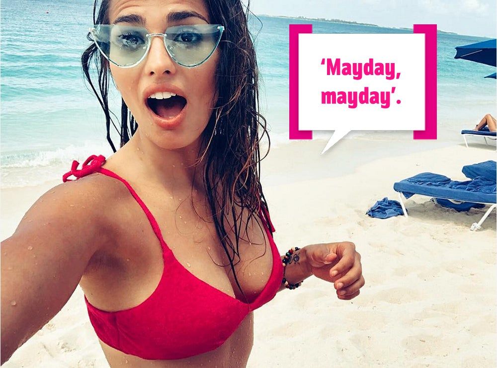 Sara Sálamo tiene miedo, "Mayday, mayday"