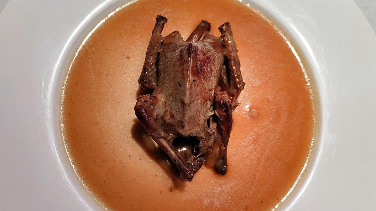 El pichón del restaurante Lera.