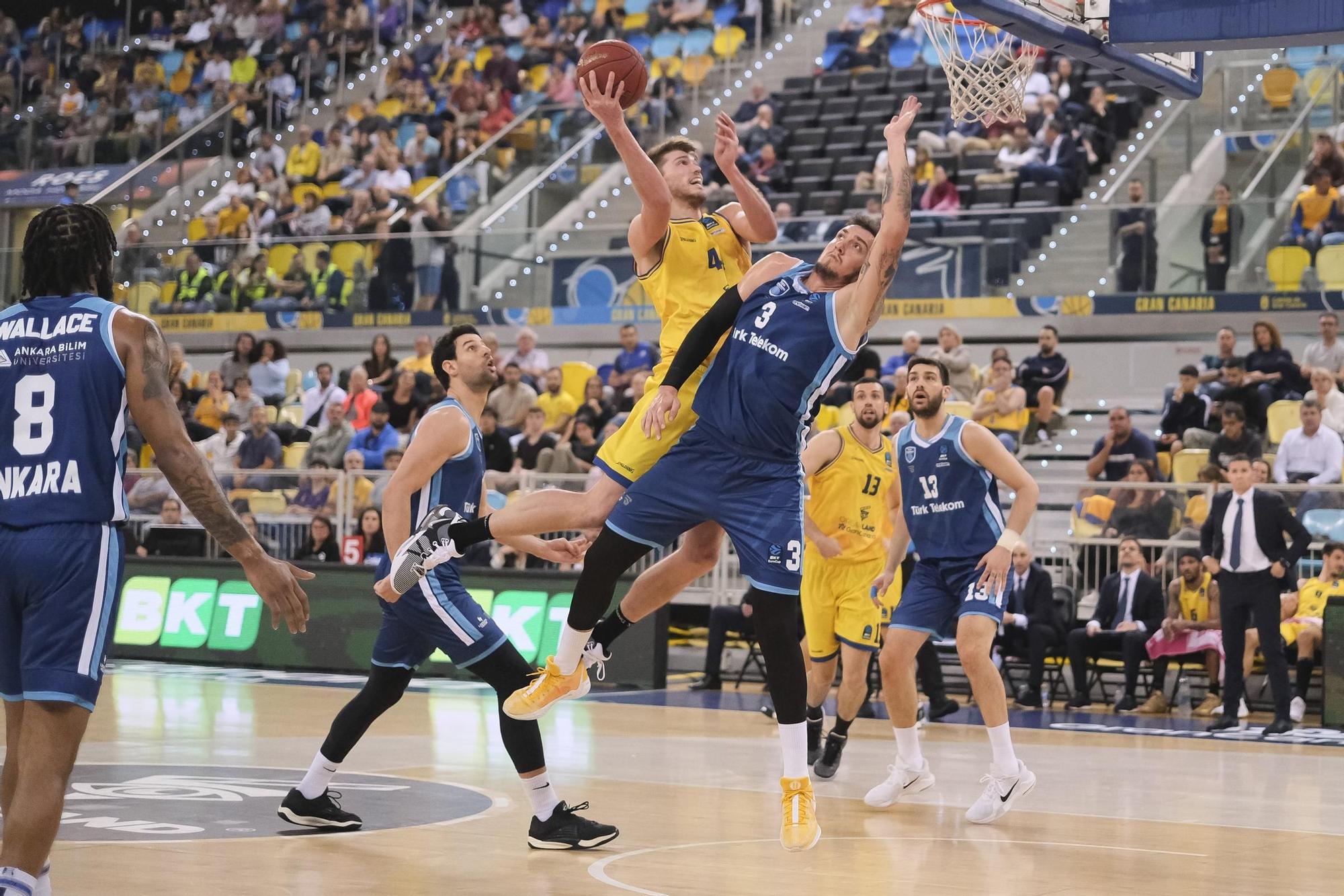 Baloncesto: Dreamland Gran Canaria - Turk Telekom Ankara