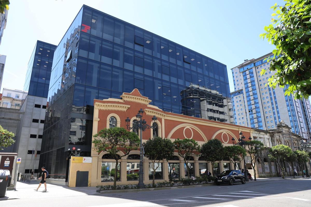 Edificio de la Tesorería de la Seguridad Social en Vigo