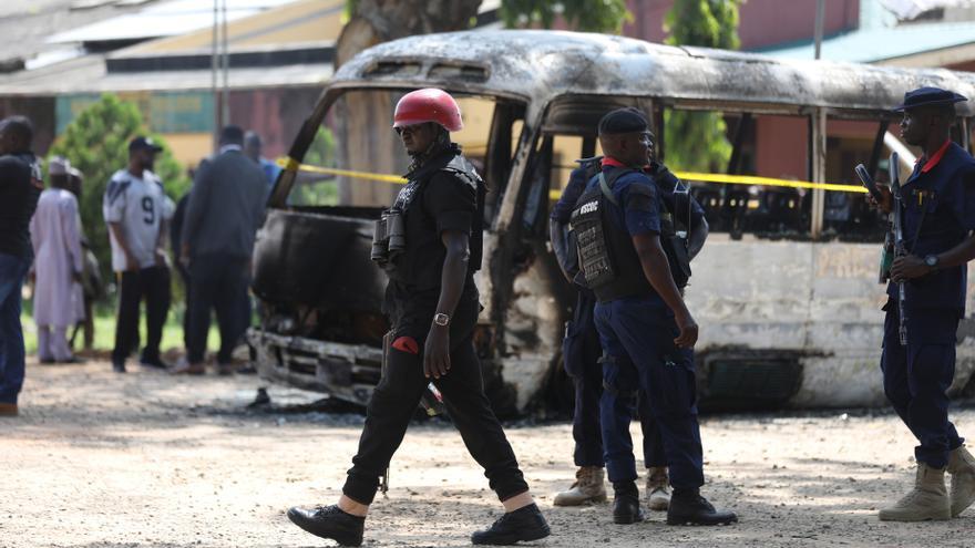 Imagen de archivo de la Policía nigeriana.