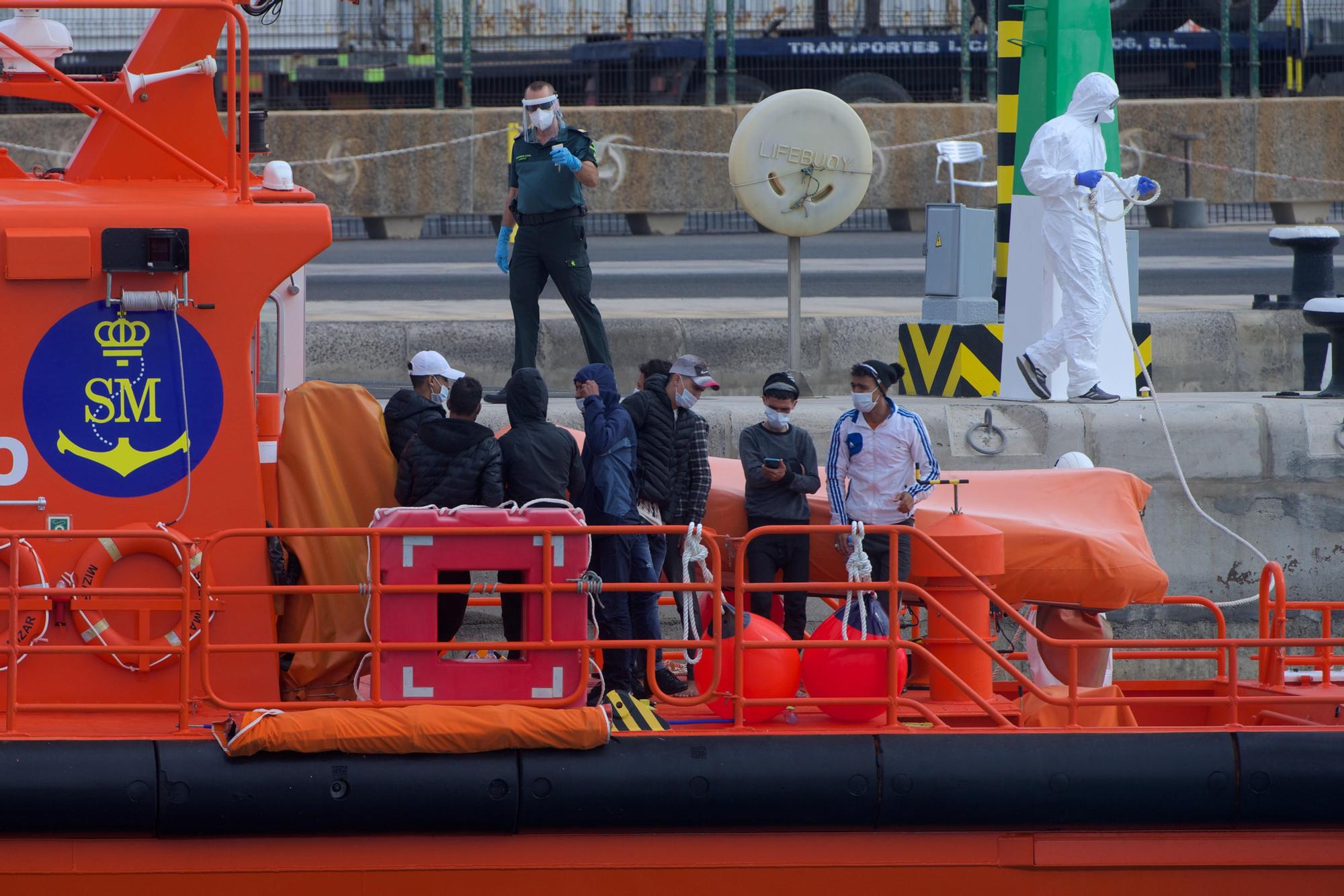 Rescate de 281 inmigrantes en Canarias este jueves