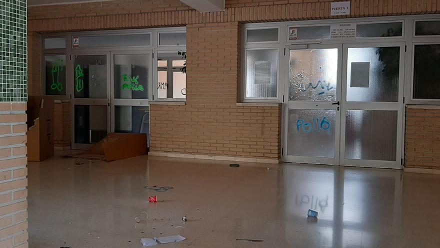 Oleada de vandalismo en los centros educativos de Villena