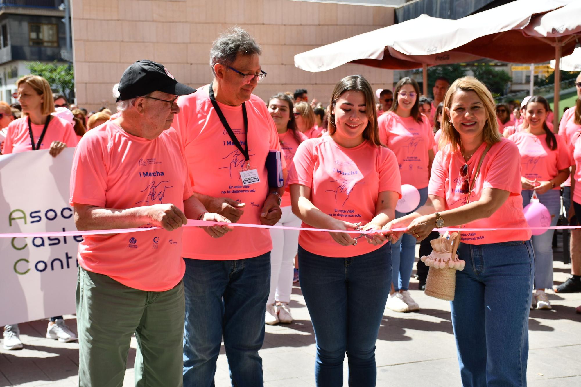 Galería | Así se ha celebrado la primera marcha de la Asociación Castellón contra el Cáncer en Vila-real