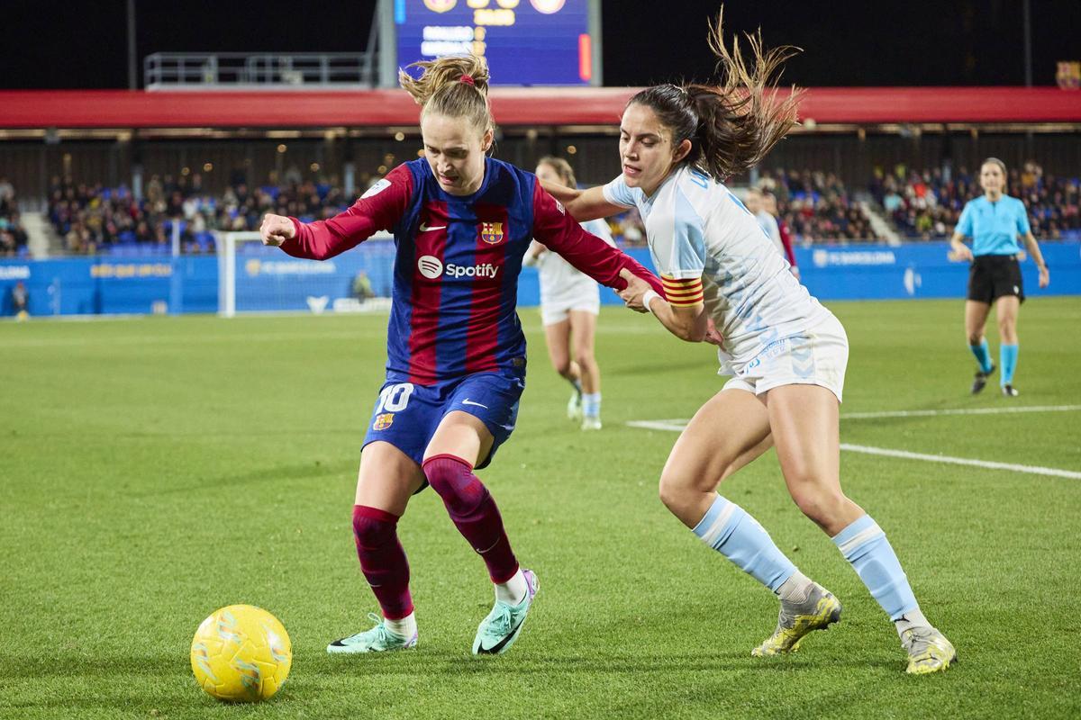 LigaF Jornada 13: FC Barcelona - Levante Las Planas. Las mejores imágenes del partido en el Estadi Johan Cruyff