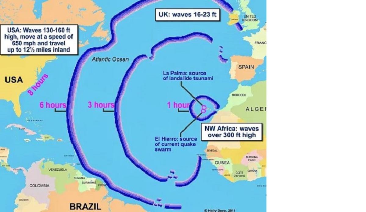 Canarias investiga sus 11 tsunamis para prevenirlos en el futuro