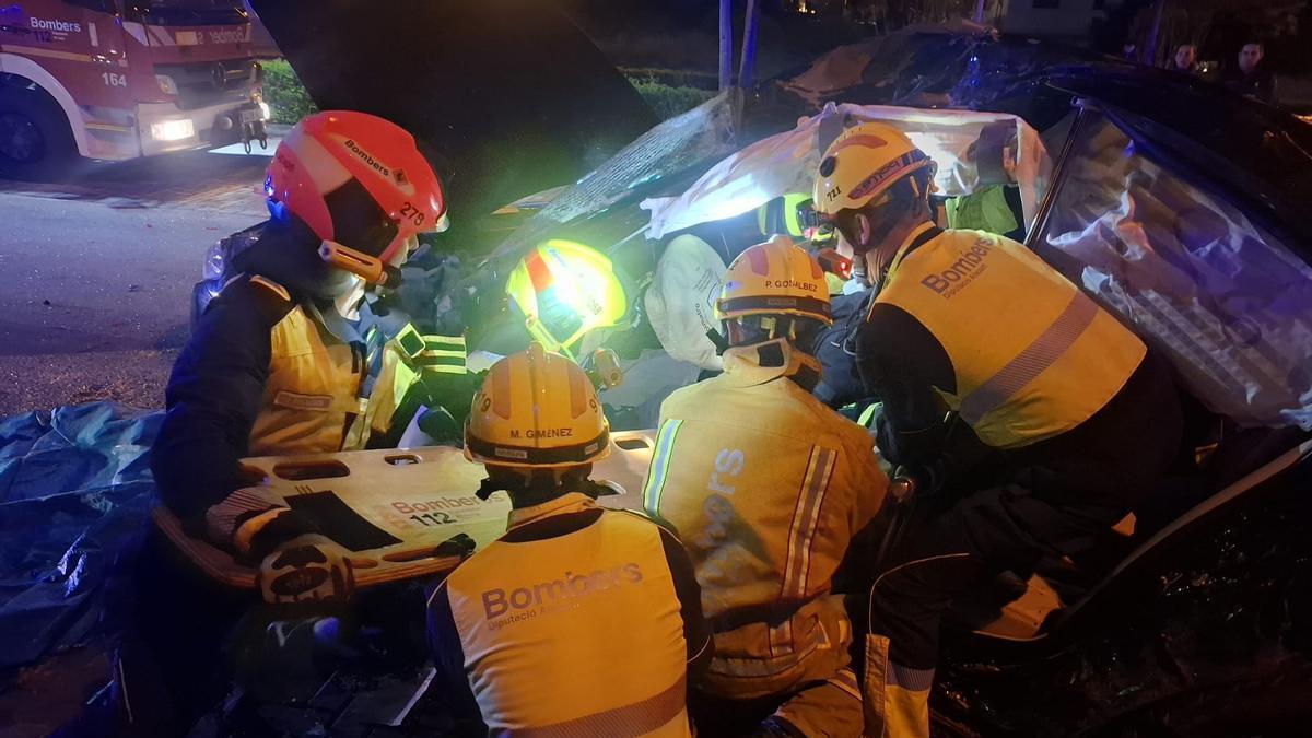 Así está el tráfico en Alicante esta mañana: accidente en Xàbia y atascos en la A-70 con 35 incidencias activas