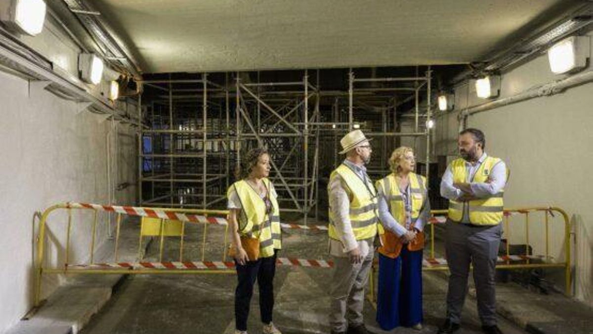 Reabre este viernes el túnel de la plaza Mayor tras finalizar los trabajos de rehabilitación