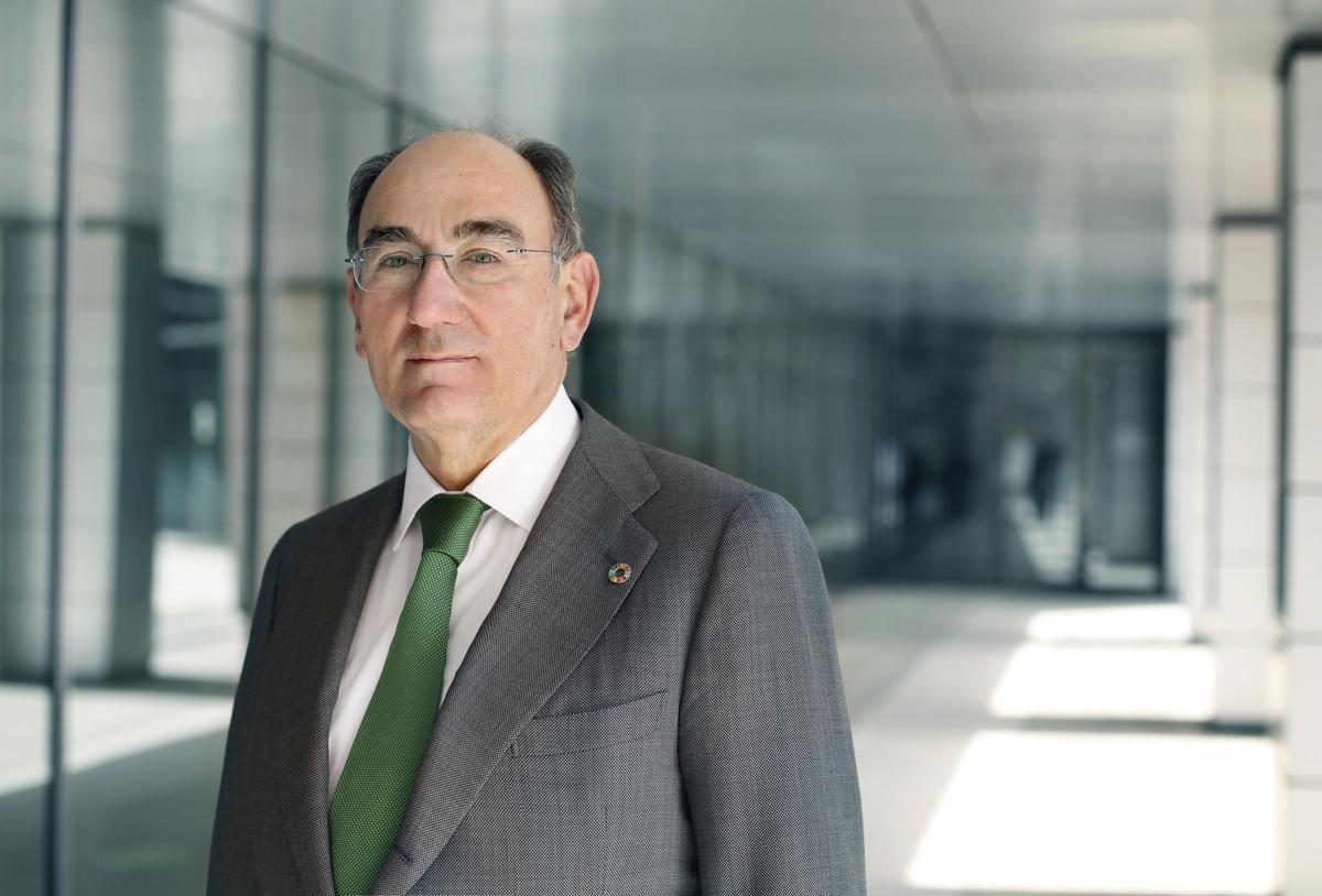 El presidente de Iberdrola, Ignacio Sánchez Galán. 