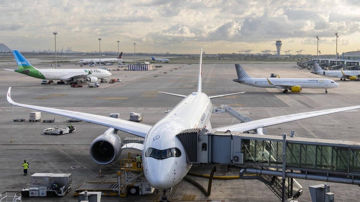 Aeropuerto Josep Tarradellas Barcelona-El Prat este jueves con 101 vuelos cancelados