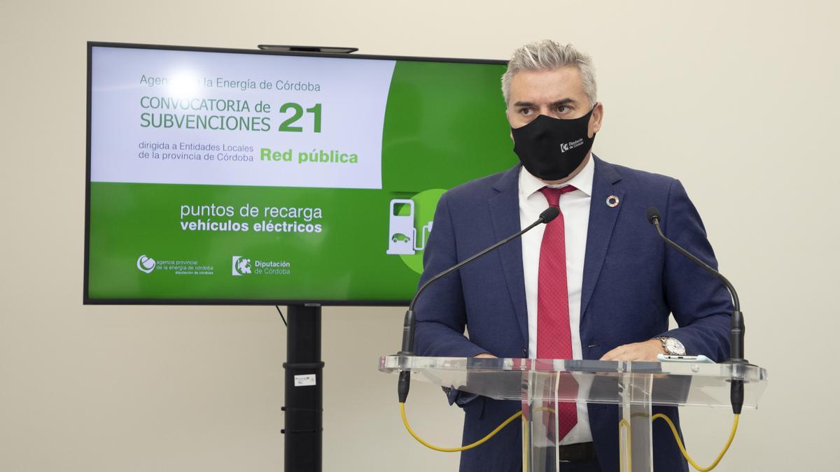 El presidente de la Agencia Provincial de la Energía, Víctor Montoro.