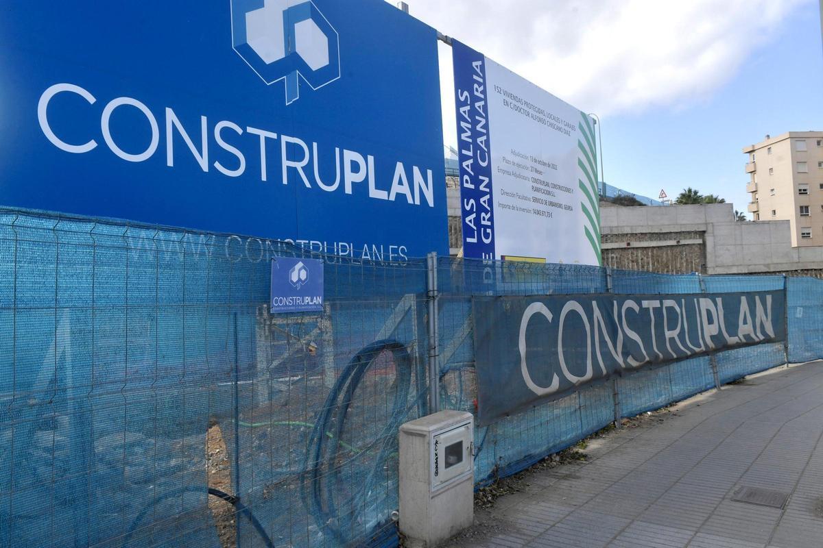 Vista de la obra de Doctor Chiscano.