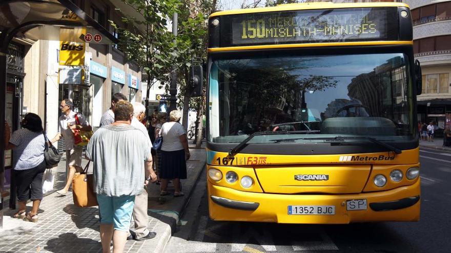 Nuevo autobús metropolitano de Mislata al Mercado Central.