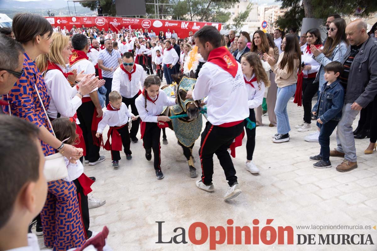 Desfile infantil en las Fiestas de Caravaca (Bando Caballos del Vino)