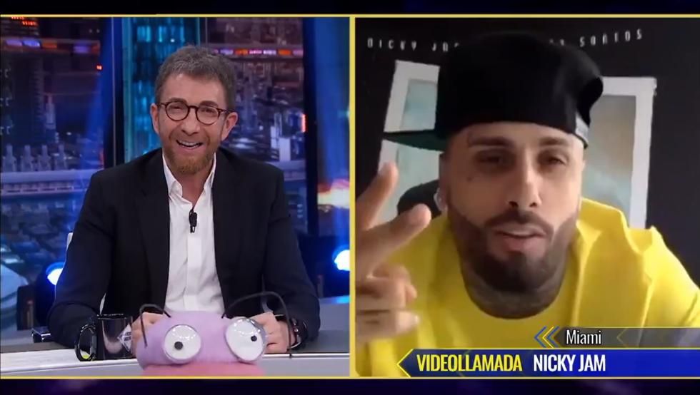 Nicky Jam en 'El Hormiguero'